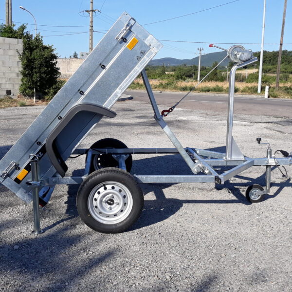 BENNE par treuil manuel prakti