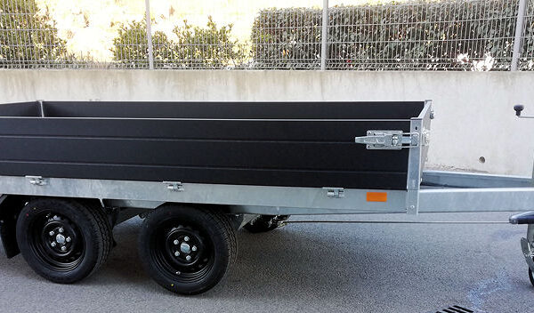 PLATEAU RIDELLE SARIS 306 X 170 PTAC 2700 KGS » BLACK EDITION