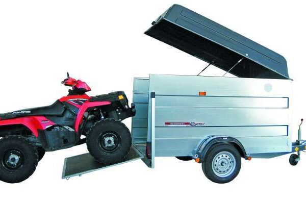 Remorque Fourgon CRESCI 750 Kgs freinée