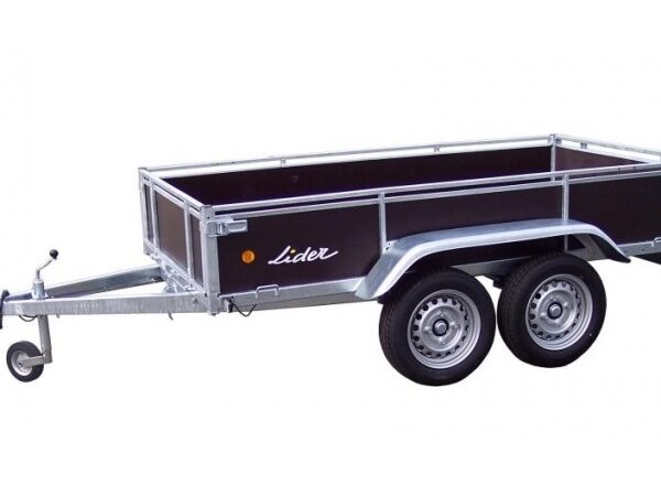 LIDER bois 2.50 mètres, 2 essieux, 750Kg