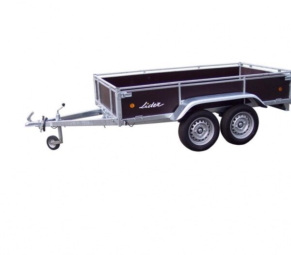 LIDER bois 2.50 mètres, 1 essieu, 750Kg